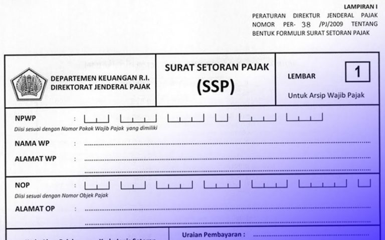 Surat Setoran Pajak : Pengertian, Jenis, Fungsi & Tata Caranya