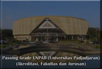 Passing Grade UNPAD (Universitas Padjadjaran) Terbaru (Akreditasi, Fakultas dan Jurusan)